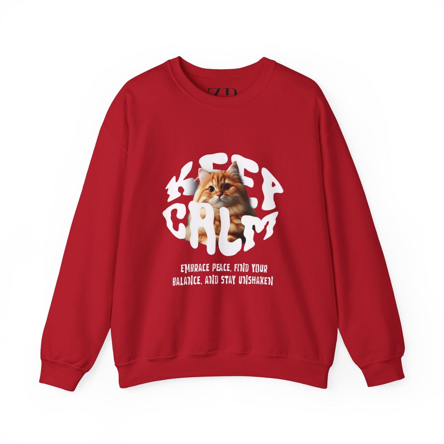 SUDADERA DE CUELLO REDONDO CON GATO