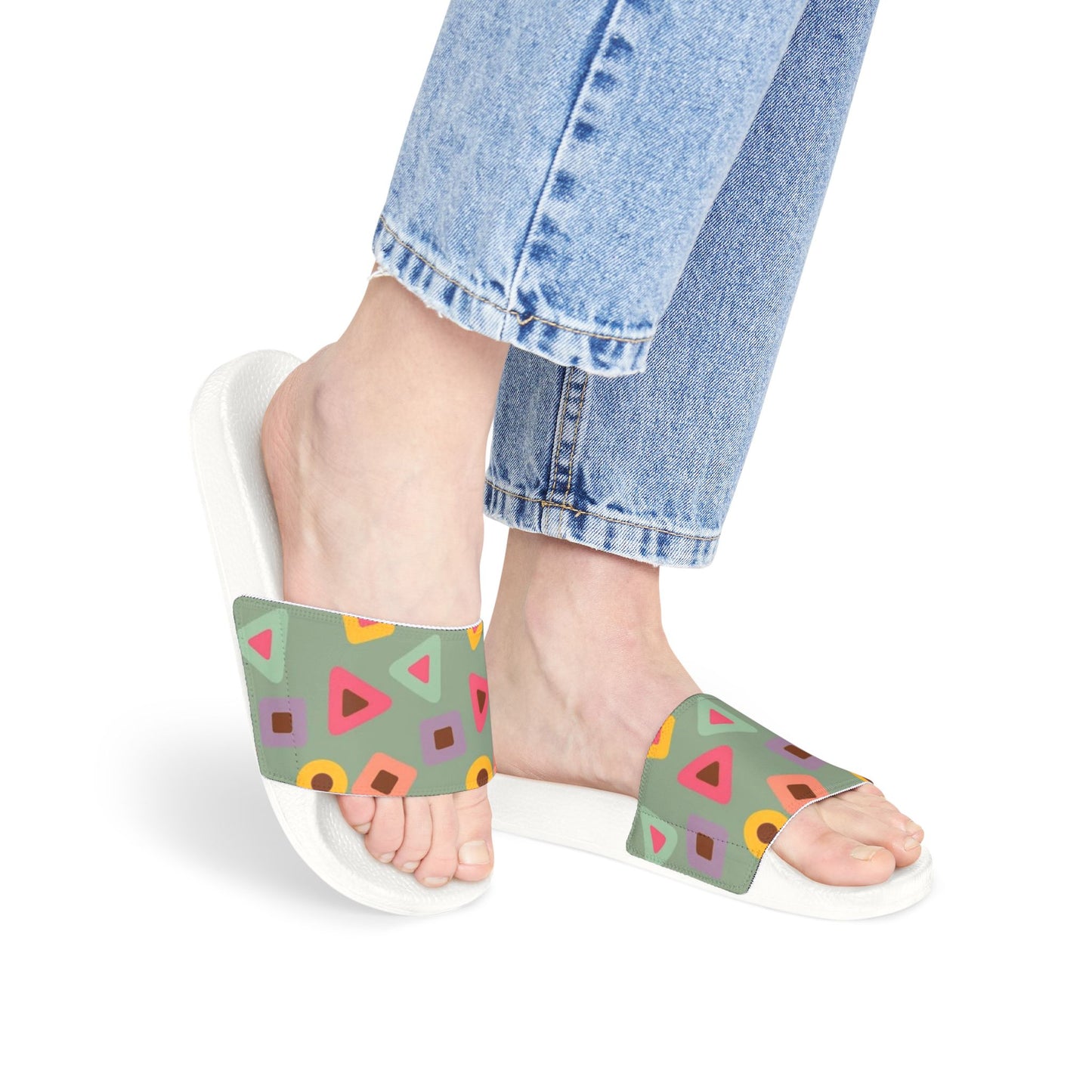 SLIDERS SANDAL - GEOMETRIC