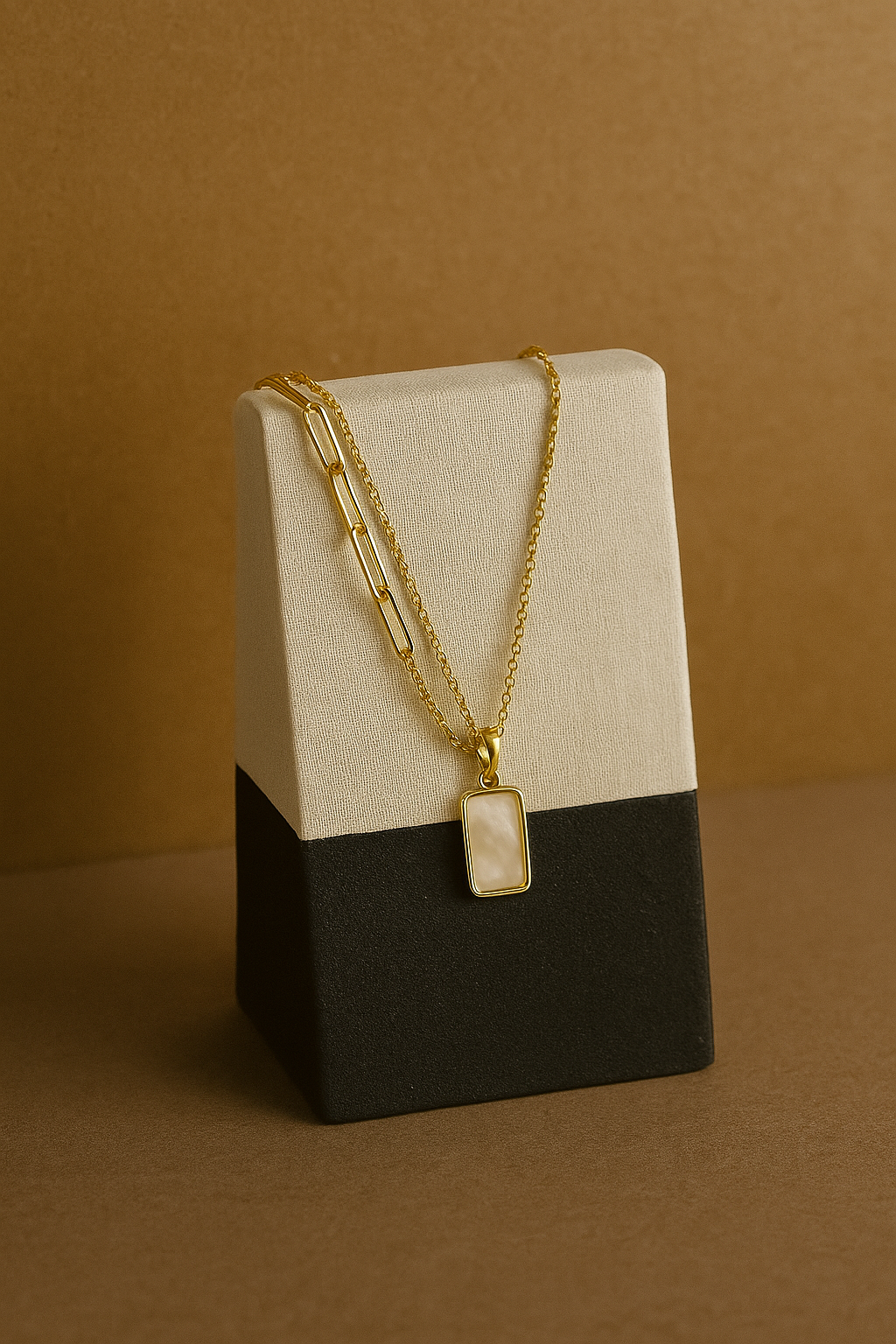 DOUBLE LAYERED LUXE NECKLACE