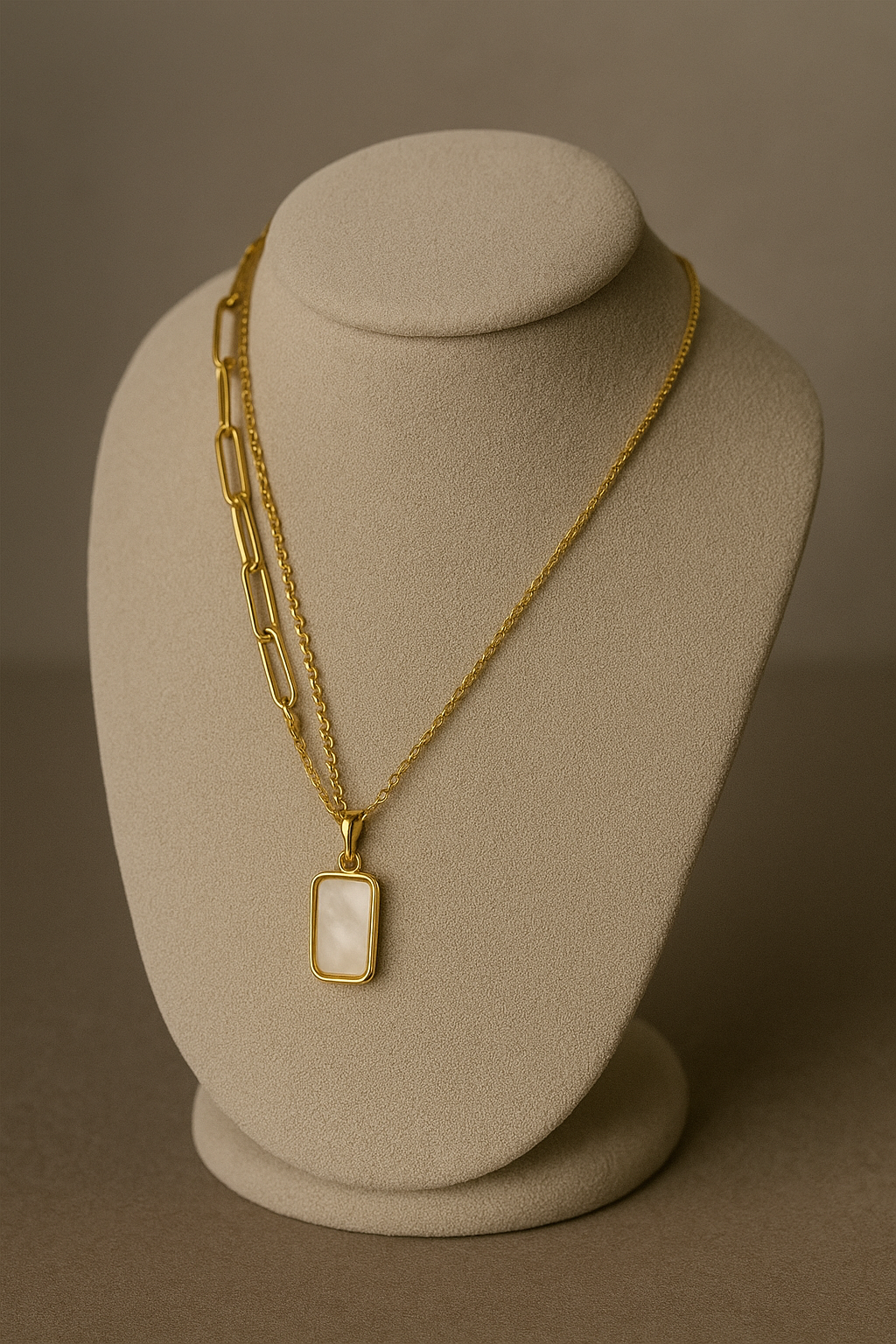 DOUBLE LAYERED LUXE NECKLACE