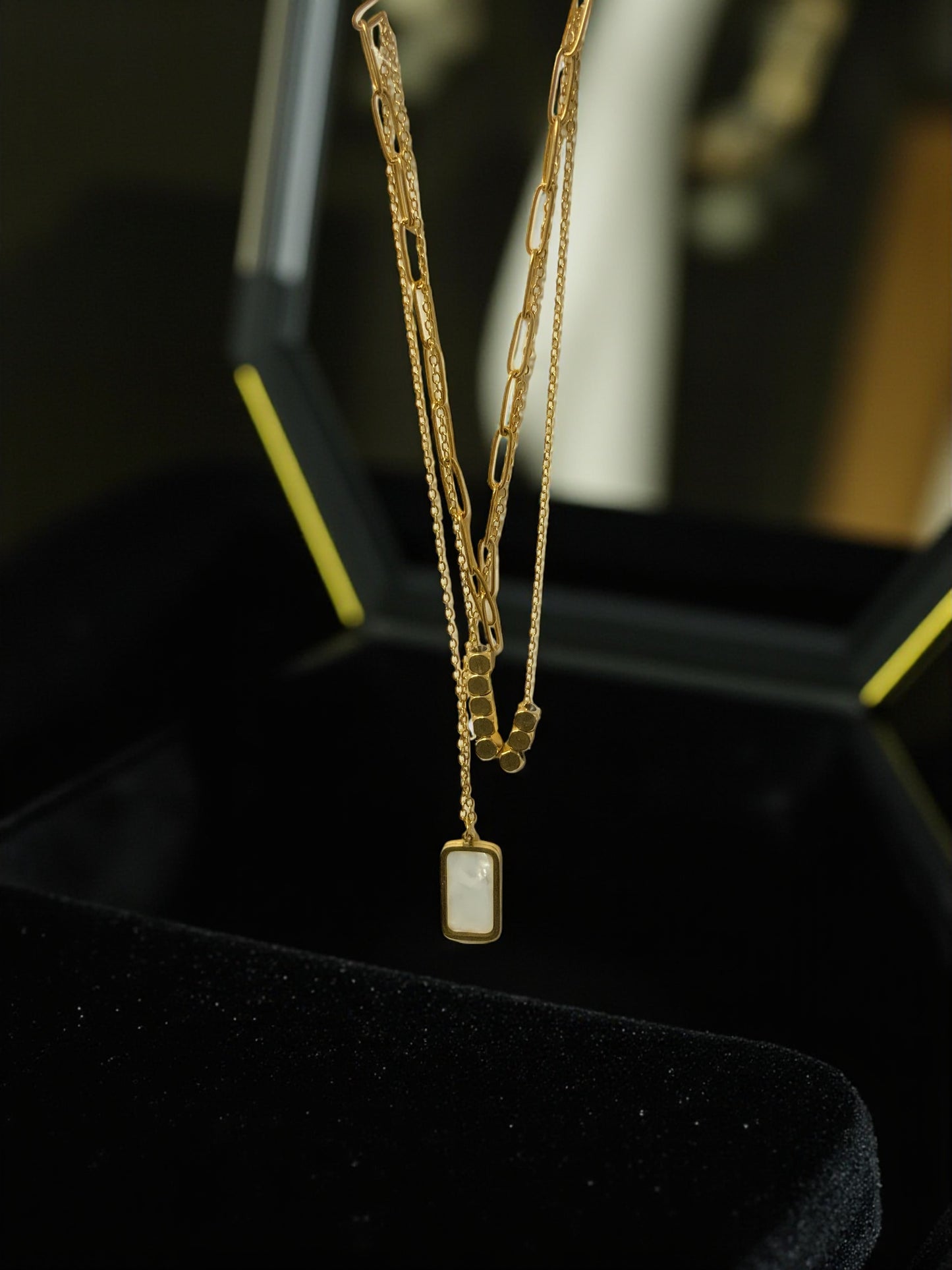 DOUBLE LAYERED LUXE NECKLACE