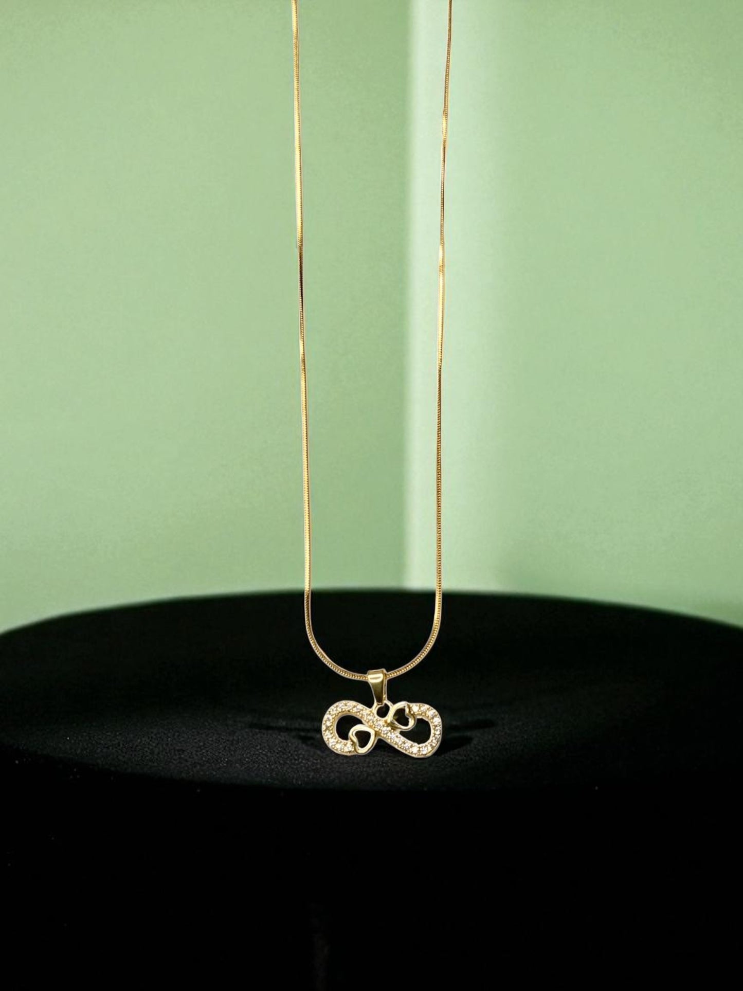 INFINITY LOVE PENDANT NECKLACE