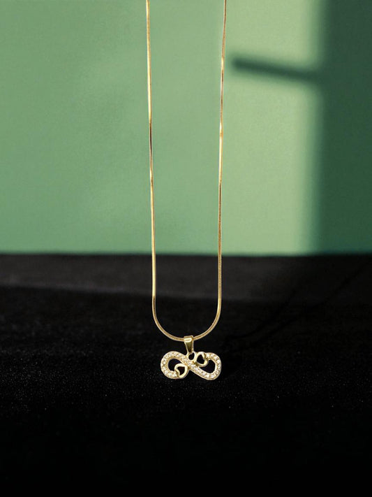 INFINITY LOVE PENDANT NECKLACE