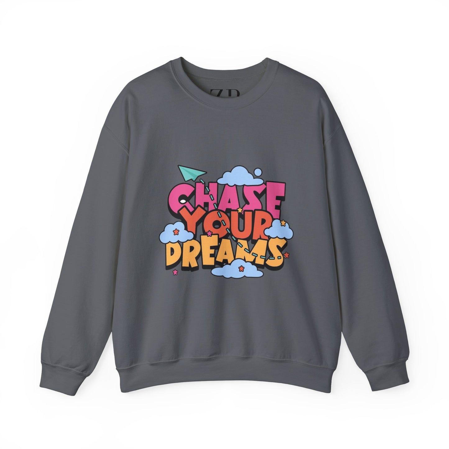 SUDADERA UNISEX CON CUELLO REDONDO CLOUDSOFT