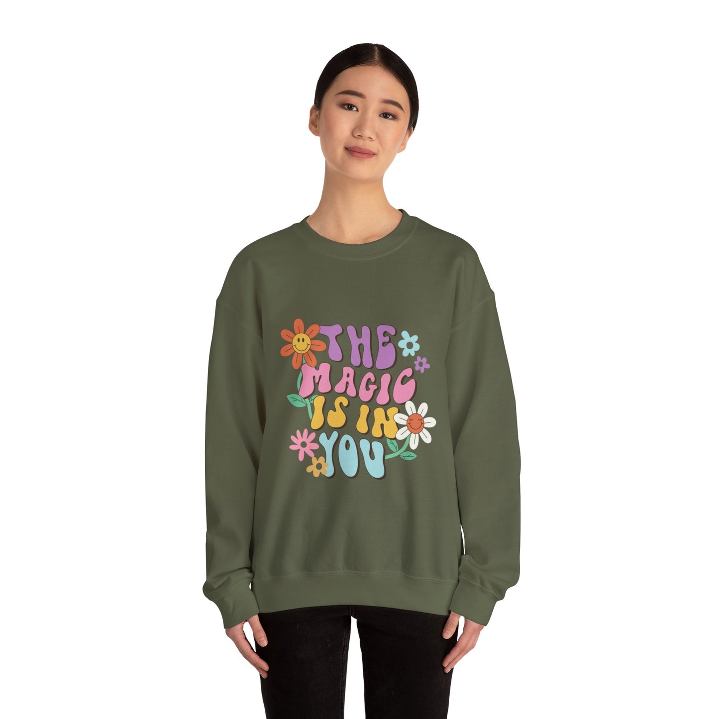 COMFORT CREW NECK SWEATSHIRT