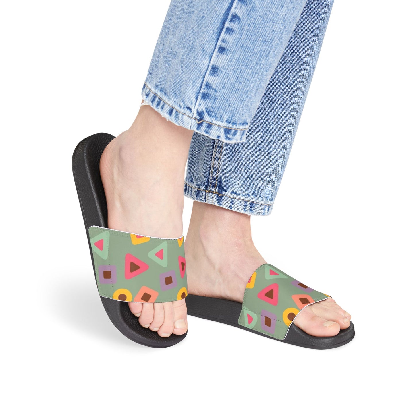 SLIDERS SANDAL - GEOMETRIC