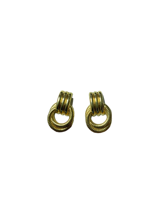 GOLD HOOP EARRINGS