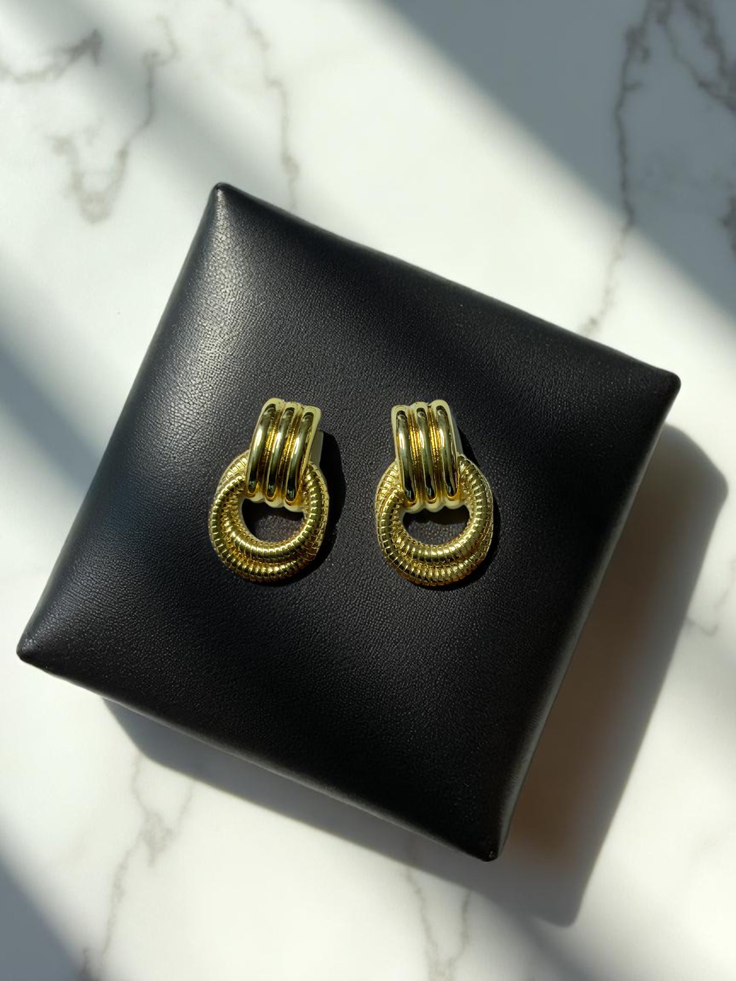 GOLD HOOP EARRINGS