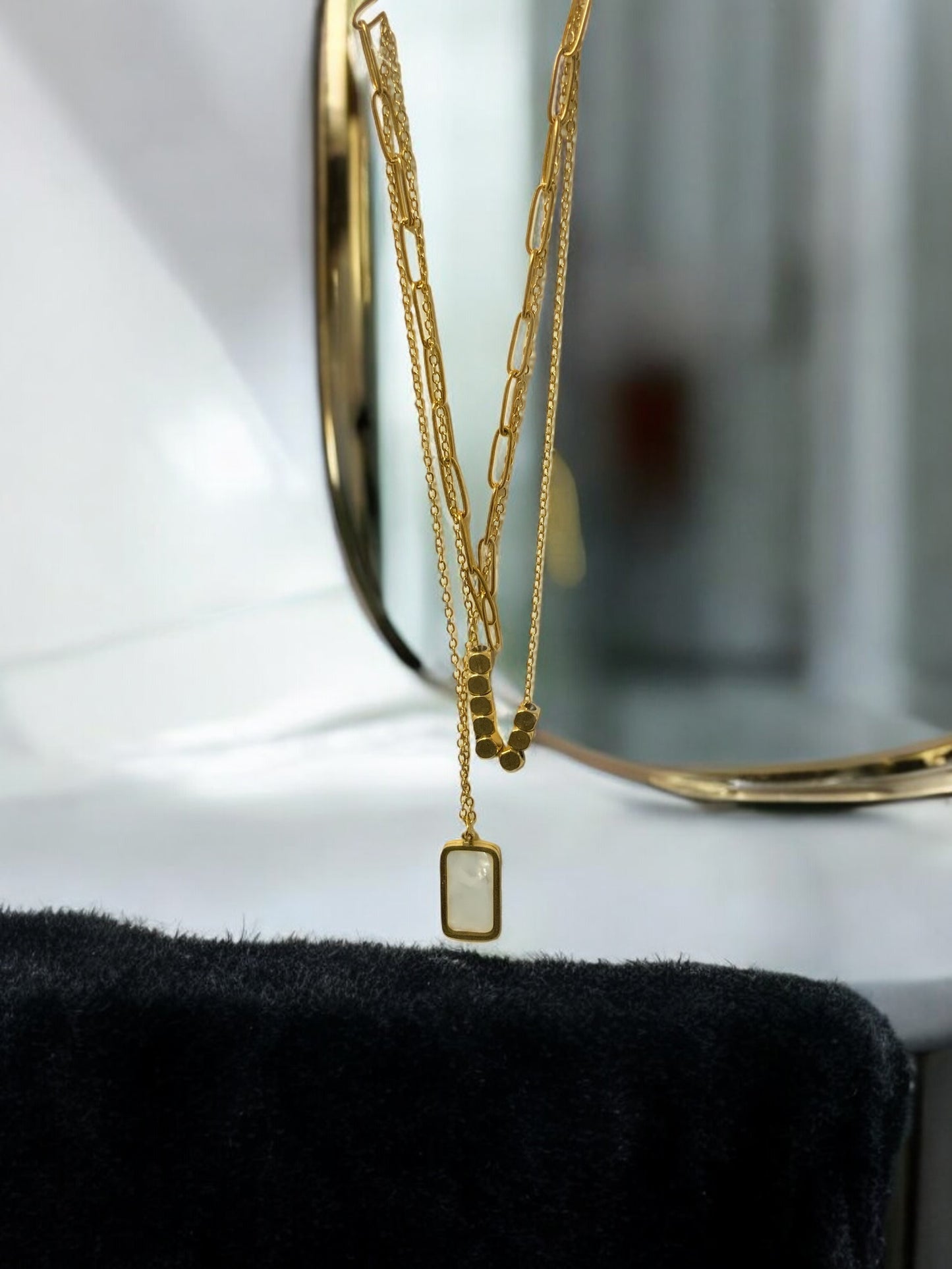 DOUBLE LAYERED LUXE NECKLACE