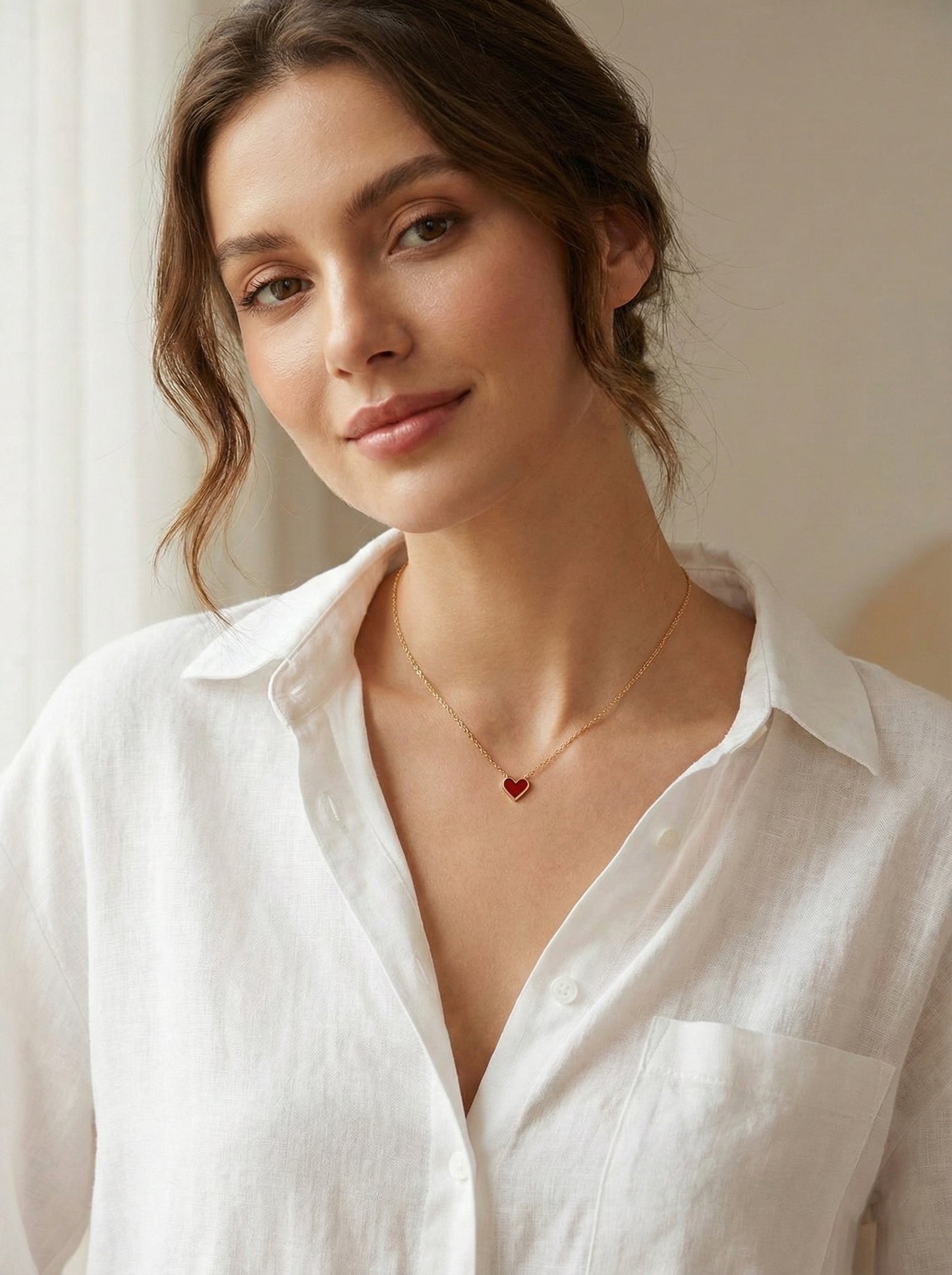 HEART PENDANT NECKLACE